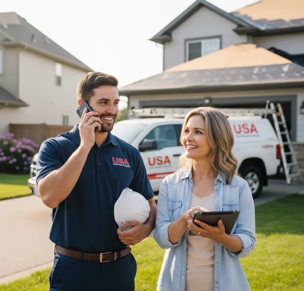 USA Roof Repair Experts customer support in Rainelle